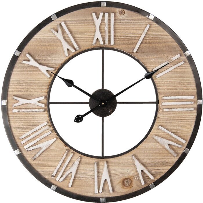 Horloge Ø 60x4 cm - 1xAA Clayre & Eef 6KL0623