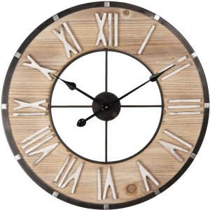 Horloge Ø 60x4 cm - 1xAA Clayre & Eef 6KL0623