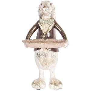 Décoration Lapin 15x12x30 cm Clayre & Eef 6PR2519