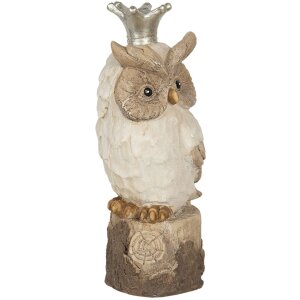 Décoration Hibou 12x9x25 cm Clayre & Eef 6PR2968