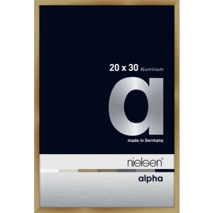 Cadre photo aluminium Nielsen Alpha TCSC 20x30 cm brushed...