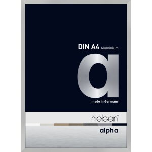 Cadre photo aluminium Nielsen Alpha TCSC 21x30 cm argent mat