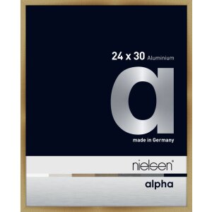 Nielsen aluminium cadre photo Alpha TCSC 24x30 cm brushed...