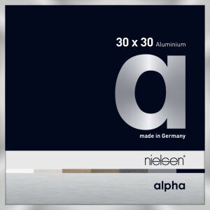 Cadre photo aluminium Nielsen Alpha TCSC 30x30 cm...