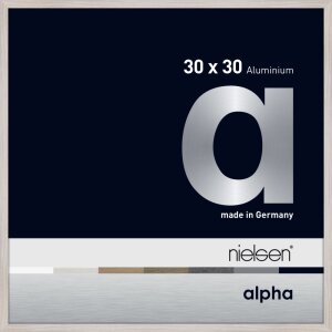 Cadre photo aluminium Nielsen Alpha TCSC 30x30 cm...