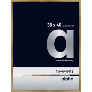 Nielsen aluminium cadre photo Alpha TCSC 30x40 cm brushed...