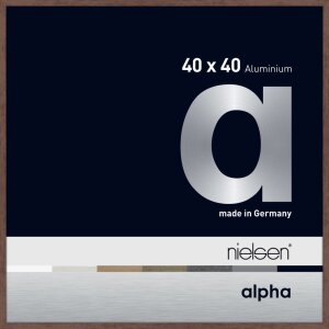 Cadre photo aluminium Nielsen Alpha TCSC 40x40 cm...