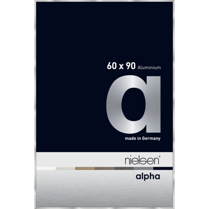 Cadre photo aluminium Nielsen Alpha TCSC 60x90 cm argenté