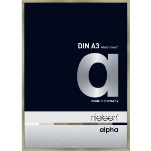 Cadre photo aluminium Nielsen Alpha TCSC 30x42 cm inox...