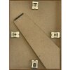 Cadre plastique Henzo Napoli 10x15 cm marron moyen