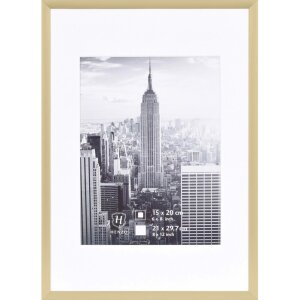 Henzo cadre alu Manhattan 21x30 cm or