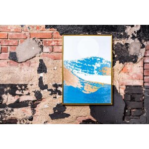 Cadre plastique Henzo Napoli 60x90 cm or