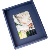 Cadre photo passe-partout 10x15 cm bleu