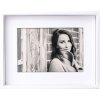 Cadre photo passe-partout 13x18 cm blanc