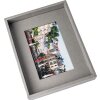 Cadre photo passe-partout 13x18 cm gris