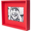 HNFD Cadre photo passe-partout 13x18 cm rouge