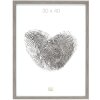 S43AH Cadre en bois Deknudt 9x13 cm gris