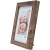 Cadre en bois S45RH3AR brun 15x20 cm verre antireflet