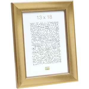 Cadre en bois S45YA1 or 15x20 cm verre normal