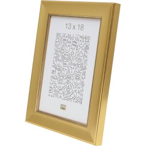 Cadre en bois S45YA1 or 15x20 cm verre normal