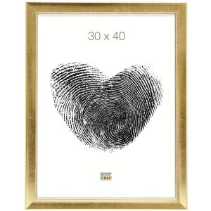 Cadre en bois S45YA1 or 20x25 cm verre normal