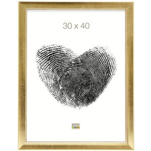 Cadre en bois S45YA1 or 10x15 cm verre antireflet