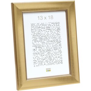 Cadre en bois S45YA1 or 20x20 cm verre antireflet