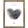 Cadre en bois S45YD bronze 30x40 cm verre antireflet