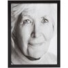 Cadre photo en toile S46V noir 20x30 cm