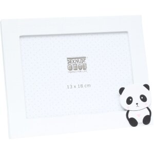 Cadre photo Deknudt S67UC1 Panda 10x15 cm blanc