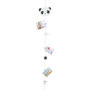 Pendentif photo avec motif de panda pour 6 photos