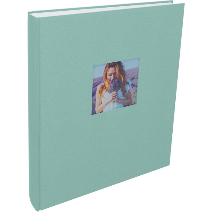 Henzo Album photo jumbo Mika vert clair 29x33 cm 100 pages blanches