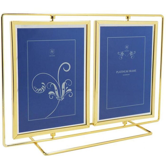 Henzo cadre double Swing 2 photos 10x15 cm or