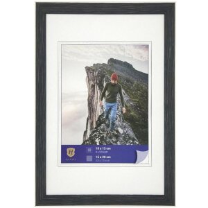 Cadre photo WPC Edge 15x20 cm gris foncé