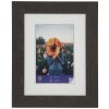 WPC cadre photo Dahlia 15x20 cm brun foncé