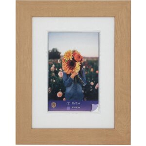 WPC cadre photo Dahlia 15x20 cm nature