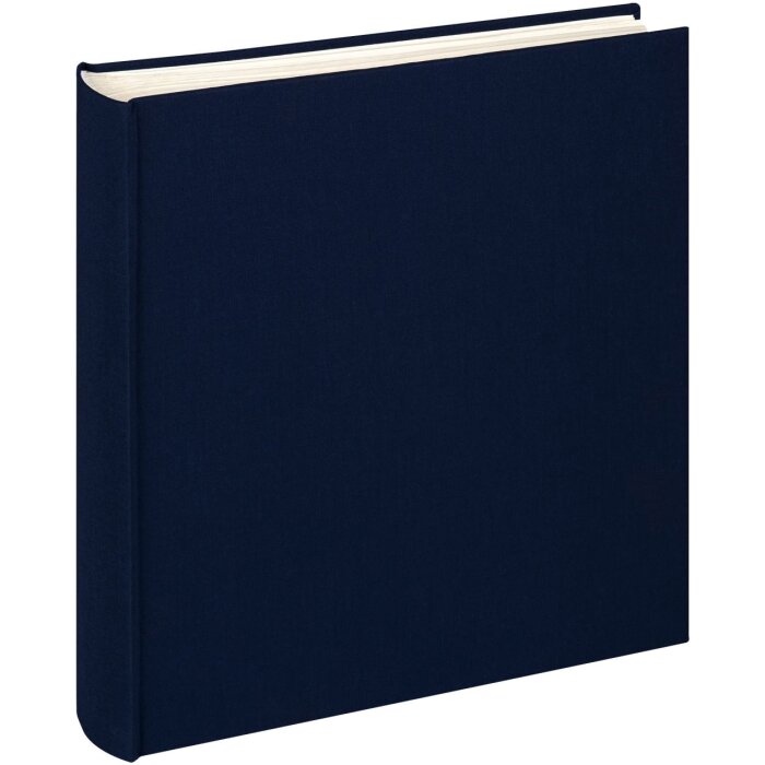 Walther Album photo jumbo Cloth 30x30 cm bleu foncé 100 pages blanches