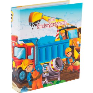 Goldbuch Kindergarten Classeur à anneaux A4 Baustelle