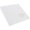 Goldbuch Album de mariage XL Cuori 30x31 cm 100 pages blanches