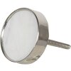 Bouton de porte Ø 4 cm blanc 64697