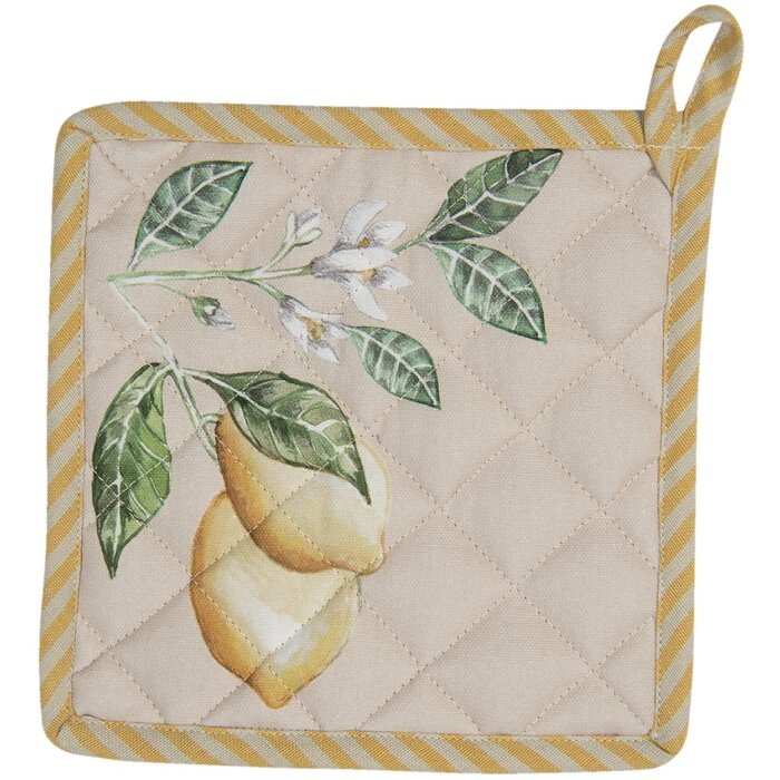 Gant de cuisine 20x20 cm beige LEL45