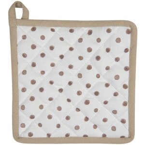 Clayre & Eef Maniques 20x20 cm beige REB45