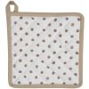 Clayre & Eef Maniques 20x20 cm beige REB45