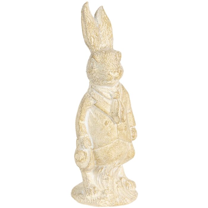 Décoration Lapin 4x4x11 cm blanc 6PR3078W