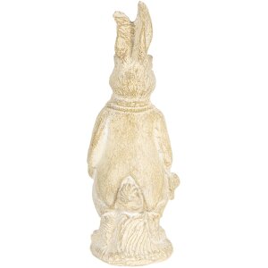 Décoration Lapin 4x4x11 cm blanc 6PR3078W