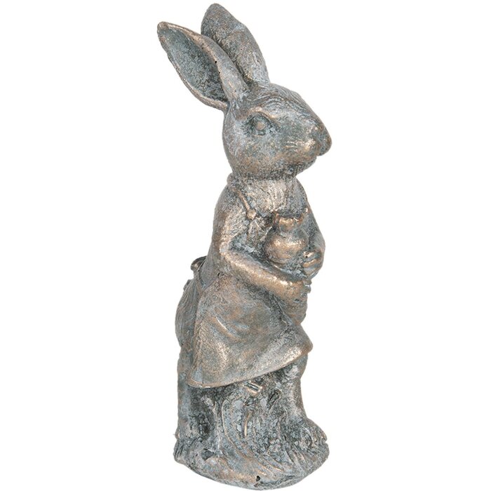 Décoration Lapin 6x4x13 cm brun 6PR3089CH