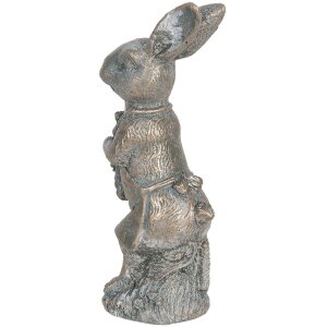 Décoration Lapin 6x4x13 cm brun 6PR3089CH