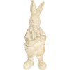 Décoration Lapin 6x6x13 cm blanc 6PR3096W