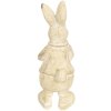 Décoration Lapin 6x6x13 cm blanc 6PR3096W