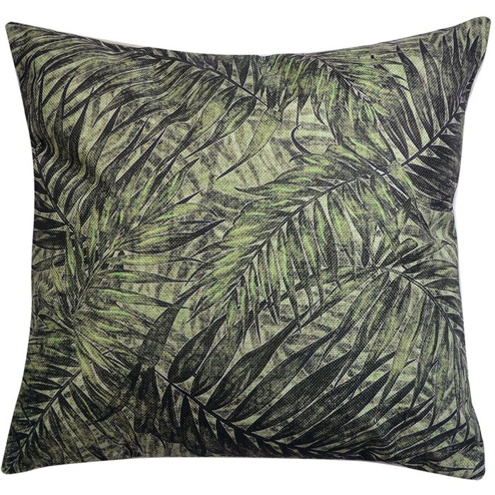 Coussin garni 43x43 cm vert KG023.077